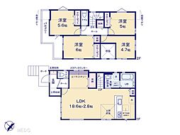 我孫子市台田2丁目3期　新築一戸建て　全2棟