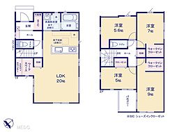 我孫子市船戸2丁目13期　新築一戸建て　全1棟