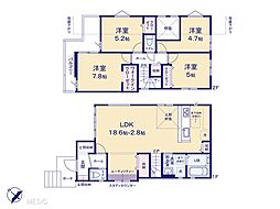 我孫子市台田2丁目3期　新築一戸建て　全2棟