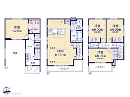 蕨市南町4丁目　28期　新築一戸建て　全2棟