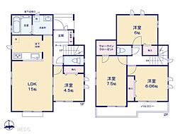 清瀬市竹丘2丁目　新築一戸建て　全2棟