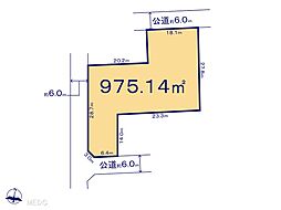 八潮市八潮7丁目　4期　土地　全1区画