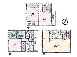 ふじみ野市駒西1丁目　新築一戸建て　全1棟