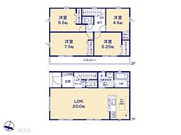 川越市砂　23-2期　新築一戸建て　全3棟