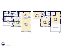 鴻巣市松原1丁目1期　新築一戸建て　全2棟