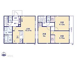 ふじみ野市水宮 第3　新築一戸建て　全1棟