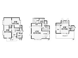 八潮市八潮3丁目　中古一戸建て