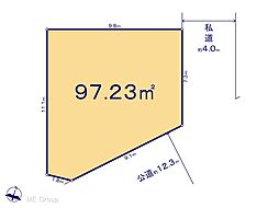 所沢市花園4丁目　土地　全1区画