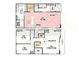 松戸市河原塚　6期　新築一戸建て　全1棟