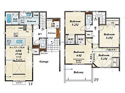 蓮田市馬込2丁目　新築一戸建て　全1棟