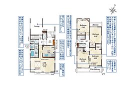 さいたま市北区宮原町1丁目　2期　新築一戸建て　全2棟