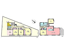 八潮市上馬場　新築一戸建て　全1棟