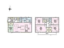 八潮市西袋　第8　新築一戸建て 全1棟
