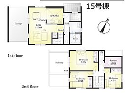 北本市宮内1丁目　1期　新築一戸建て　全21棟