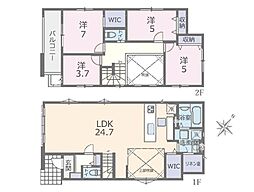 川越市南大塚5丁目　11期　新築一戸建て 全3棟