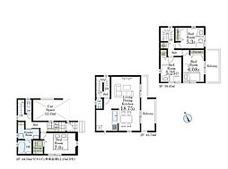 朝霞市朝志ケ丘4丁目　新築一戸建て　全2棟