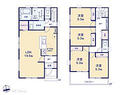 三郷市早稲田5丁目　第10　新築一戸建て　全2棟