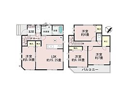 上尾市谷津1丁目　第2　新築一戸建て　全2棟