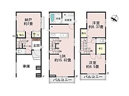 上尾市谷津1丁目　第1　新築一戸建て　全2棟