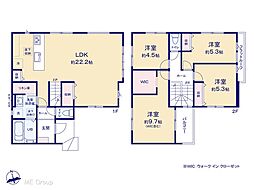 草加市金明町　8期　新築一戸建て　全1棟