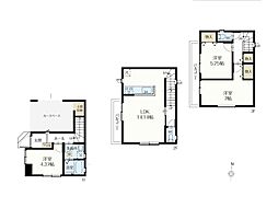 川口市芝2丁目　新築一戸建て　全2棟