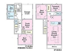 新座市野寺2丁目　第25　新築一戸建て　全1棟