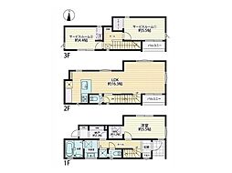 北区滝野川3丁目　新築一戸建て　全1棟