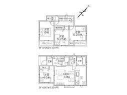 新座市大和田5丁目　2期　新築一戸建て　全3棟
