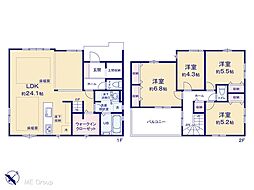 流山市宮園3丁目　12期　新築一戸建て　全1棟