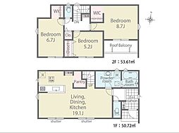 我孫子市新木野1丁目　25−2期　新築一戸建て 全1棟