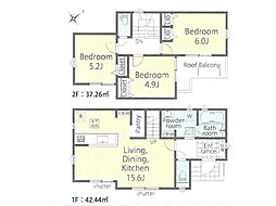北本市本宿7丁目　第1期　新築一戸建て　全1棟