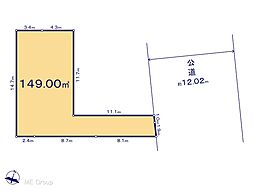 上尾市向山5丁目　土地　全8区画