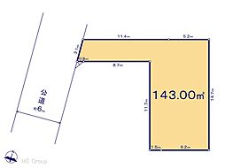上尾市向山5丁目　土地　全8区画