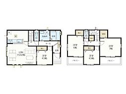 越谷市大字大里　新築一戸建て　全1棟
