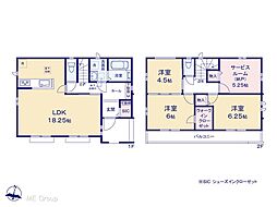 足立区佐野1丁目　新築一戸建て　全3棟