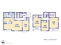 足立区佐野1丁目　新築一戸建て　全3棟