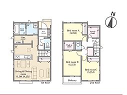 松戸市小金原8丁目　新築一戸建て　全3棟