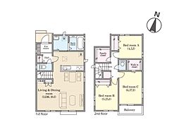 松戸市小金原8丁目　新築一戸建て　全3棟