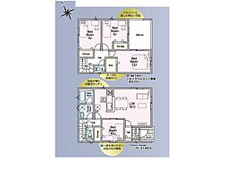 三郷市早稲田6丁目　第28　新築一戸建て　全4棟