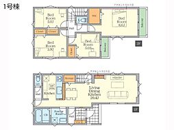 さいたま市西区指扇　1期　新築一戸建て　全3棟