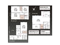 八潮市木曽根　1期　新築一戸建て　全1棟