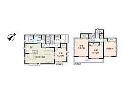 春日部市増戸　新築一戸建て　全2棟