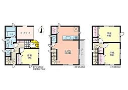 川口市芝西2丁目　新築一戸建て　全1棟