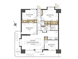 シャルマンコーポ第3朝霞