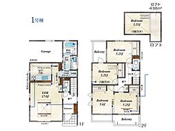 桶川市東2丁目　新築一戸建て　全2棟