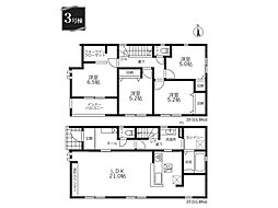 幸手市西2丁目　新築一戸建て　全3棟