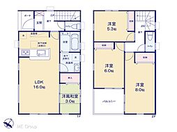 北本市東間8丁目　新築一戸建て　全1棟