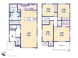 さいたま市北区別所町　10期　新築一戸建て　全1棟