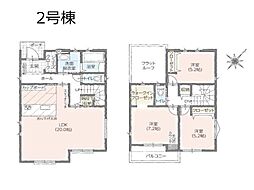 上尾市浅間台3丁目　新築一戸建て　全2棟