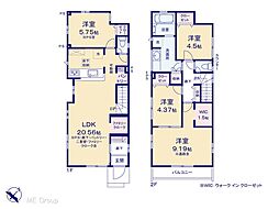 板橋区西台2丁目　新築一戸建て　全3棟